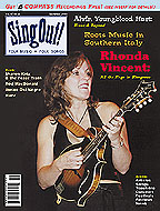 Sing Out! V.47#2: Rhonda Vincent, Alvin Youngblood Hart, Roots Music in Southern Italy, Rod MacDonald, Harv, Sharon Katz & the Peace Train