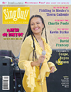 Sing Out! V.49#3: Maria de Barros, Kevin Burke, David Francey, Charlie Poole, Music from Tierra Caliente, Coope, Boyes & Simpson