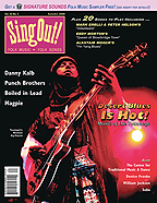 Sing Out! V.52#3: Desert Blues, Danny Kalb, Punch Brothers, Magpie, Boiled in Lead, The Center for Traditional Music & Dance, Denice Franke, Saba and William Jackson
