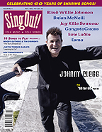 Sing Out! V.54#1: Johnny Clegg, Brian MacNeil, Blind Willie Johnson, Joy Kills Sorrow, Esma, and GangstaGrass